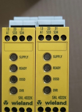 寻《《德国威琅Wieland安全继电器，型号SNL 4022K，2