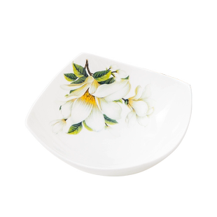 莹辰达骨质瓷小吃碟家用陶瓷餐具微波炉适用骨头碟凉菜小蝶小汤碗