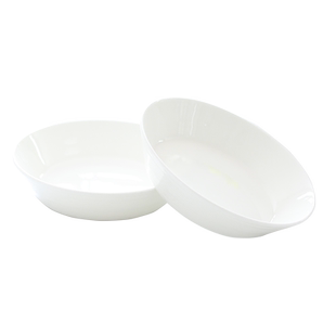 莹辰达骨瓷小料碟中式纯白小蝶料理店专用蘸料陶瓷餐具小吃碟轻奢