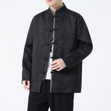 2024春夏风男装提花中式唐装汉服夹克外套C229-Y992-P100，男装夹克，电商C229-1