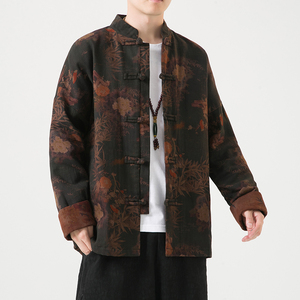 2024秋冬风男装棉复古中式唐装汉服夹克外套C229/Y768/P100图片
