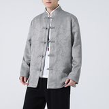 2024春夏风男装提花复古中式唐装汉服夹克外套C229-Y992-P100，男装夹克，电商C229-1