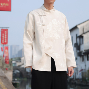 2024春夏新款风男装冰丝中式唐装汉服夹克外套C229-Y995-P100