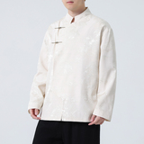 2024春夏新款风男装中式冰丝唐装汉服夹克外套C229-Y995-P100，男装夹克，电商C229-1