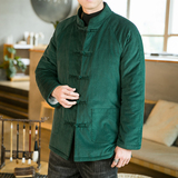 2022风唐装汉服灯芯绒复古棉袄棉衣棉服大码C229/MY461/P145，男装棉衣，电商C229-1