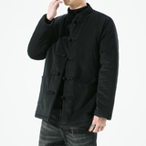 2024秋冬风男装灯芯绒复古中式唐装汉服棉衣C229/MY461/P145，男装棉衣，电商C229-1