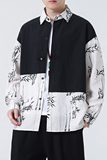 2024春夏新款棉麻亚麻唐装汉服中式长袖衬衫衬衣C229-Y998-P75，男装衬衫，电商C229-1