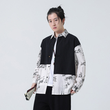 2024春夏新款风男装棉麻亚麻长袖衬衫衬衣大码C229-Y998-P75，男装衬衫，电商C229-1