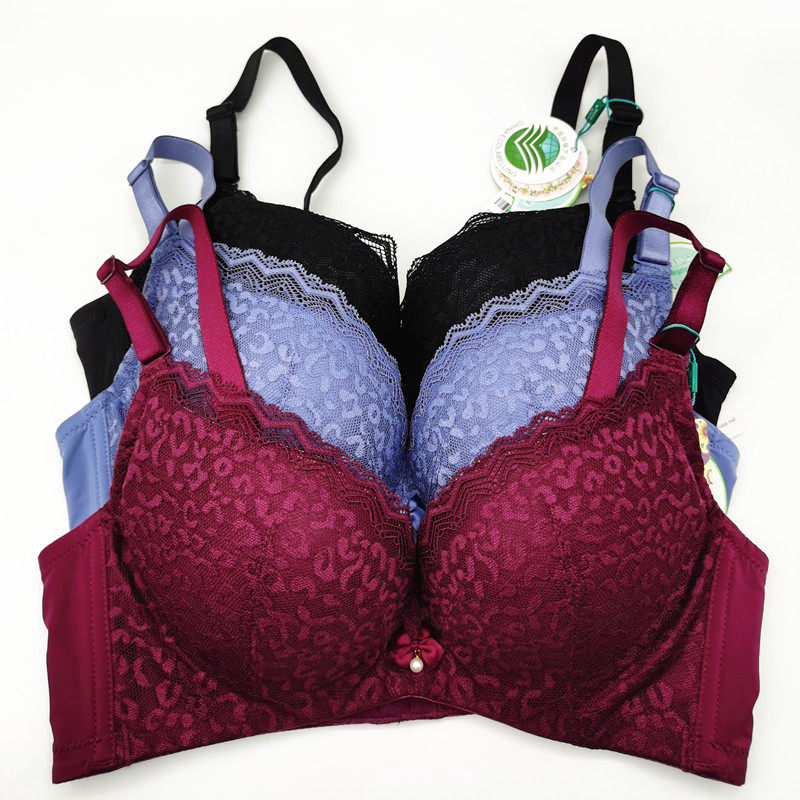 诗婷特价中厚文胸罩AB杯上薄下厚聚拢收副乳软钢圈舒适性感内衣