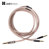 HIFIMAN 4.4mm平衡转3.5mm耳机线 同轴输出单晶铜线