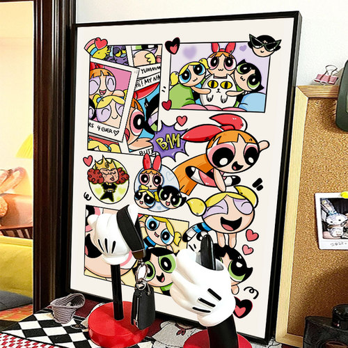 蜡笔小新合集材料全套数字油画