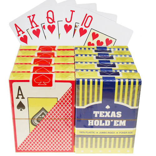 德州扑克牌专用牌磨砂防水可水洗