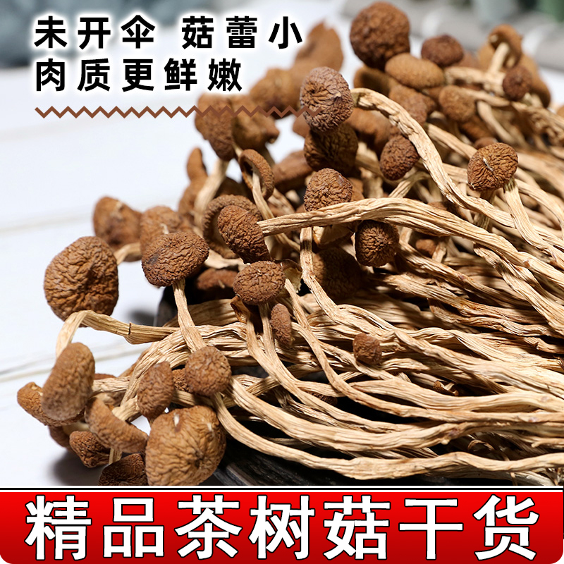 精品不开伞茶树菇散装