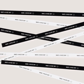 长条透明英文贴纸烘焙甜点蛋糕千层慕斯绿豆糕包装 饰 盒打包封口装