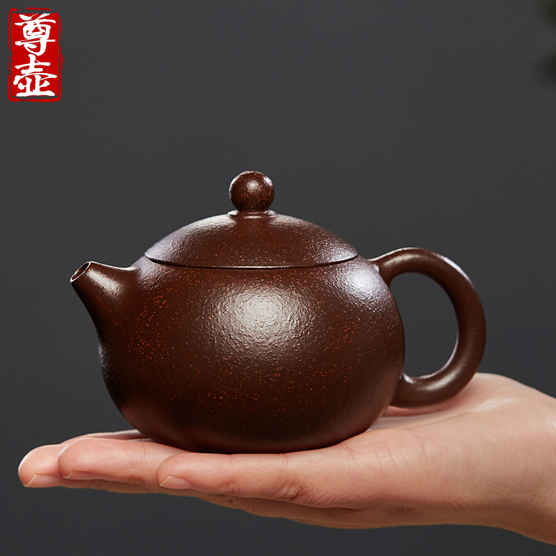 尊壶宜兴西施紫砂壶原矿紫泥茶壶