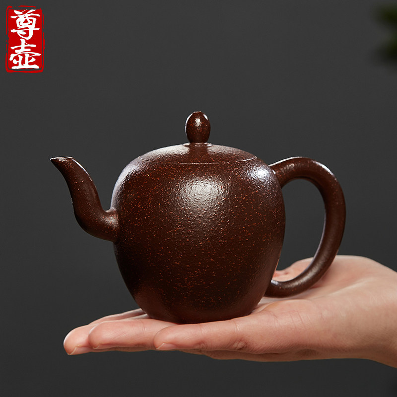 尊壶宜兴美人肩紫砂壶纯全手工原矿紫泥茶壶名家正宗家用功夫茶具