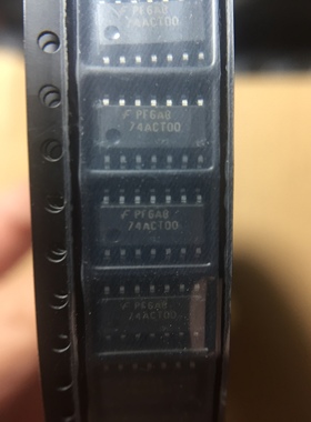 全新原装进口74ACT00逻辑芯片 74ACT00SC 贴片SOP-14（绝非国产）