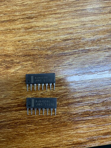 NJM4558L JRC4558L 运算放大器 ZIP8