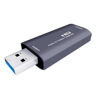 USB转-HDMI采集卡4K高清视频直播ps4/ns/xbox/switch机顶盒游戏录制盒HDMI笔记本电脑会议监控抖音视频采集