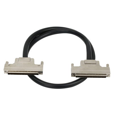 工程线SCSI线 HPDB100P连接线scsi 100P公对公 HP100P数控数据线
