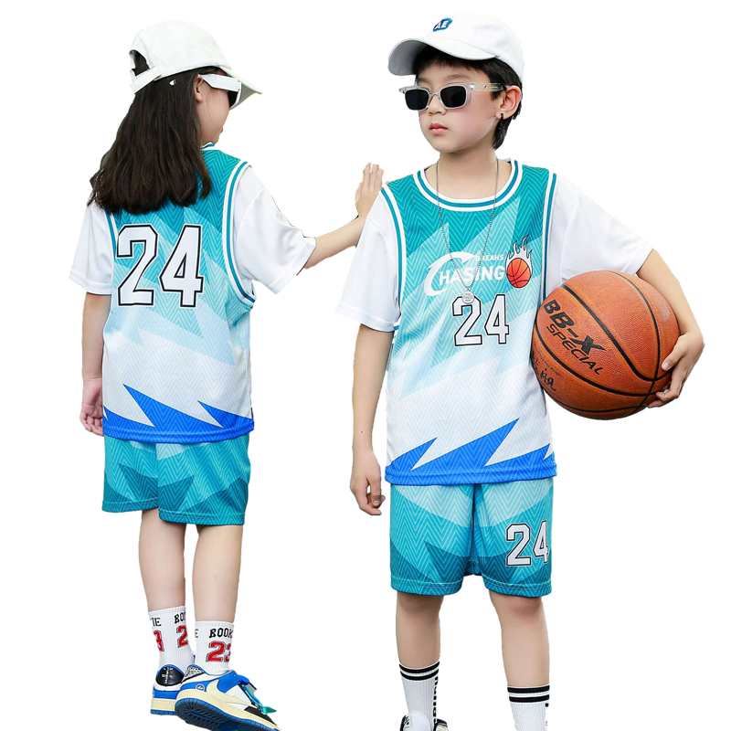 儿童专业篮球服套装幼儿园表演服