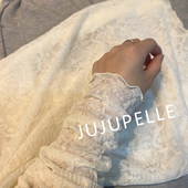 蕾丝 内搭上衣女款 氛围感叠穿打底衫 法式 2025年秋季 新款 套头长袖