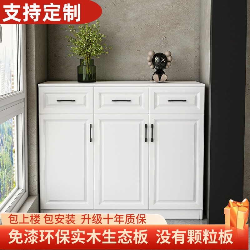 欧式阳台柜收纳柜防晒飘窗柜落地柜矮柜鞋柜收纳柜阳台柜子可定做,住宅家具,阳台柜,淘宝优惠券,粉丝福利购,淘宝优惠卷