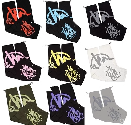 Minustwo cargos 星球字母印花拼接工装裤潮流休闲款高街长裤男女