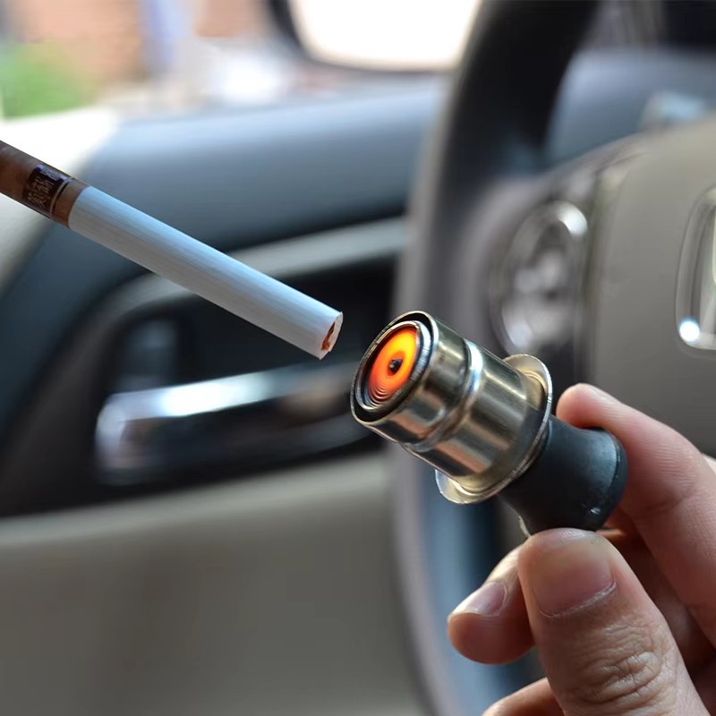 舜威汽车用点烟器12V点烟头打火机车内电子加热打火器安全极速热