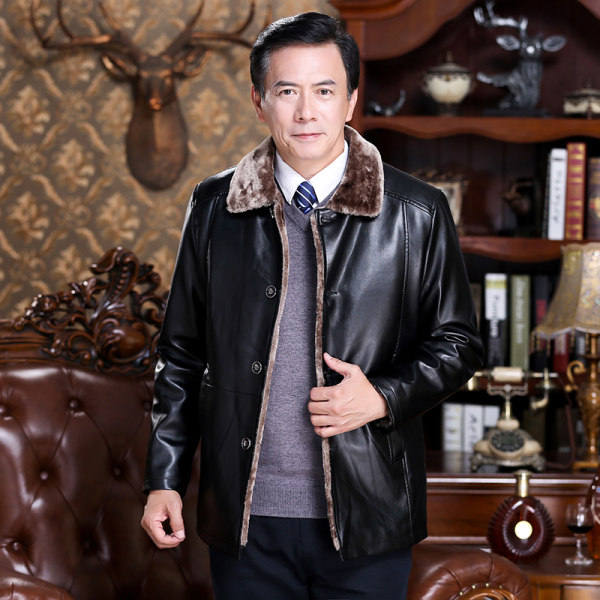 宝牧多斯 加绒加厚保暖 仿皮 男式夹克 天猫优惠券折后¥89起包邮(¥489-400) 宝牧多斯 加绒加厚保暖 仿皮 男式夹克 天猫优惠券折后¥89起包邮(¥489-400)