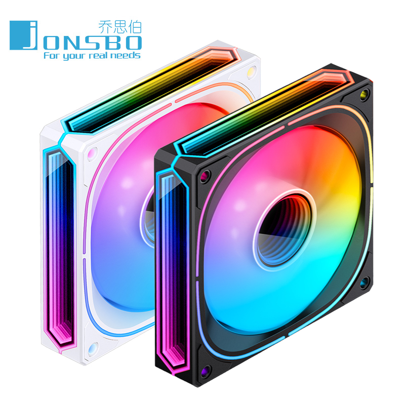 乔思伯FR505机箱12cm风扇ARGB