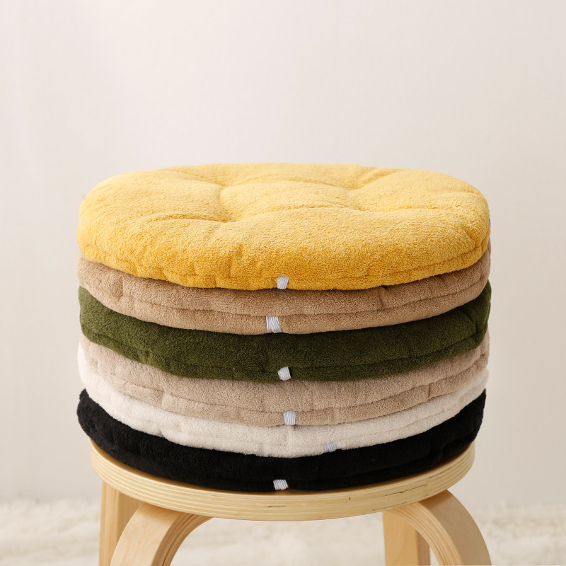 轻奢简约四季通用薄款圆坐垫幼儿园餐椅子垫防滑定制屁垫子凳垫,居家布艺,椅垫,淘宝优惠券,粉丝福利购,淘宝优惠卷