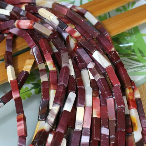 Прямоугольные бусины, ожерелье и браслет, цепочка, аксессуар, аксессуары ручной работы, 4×13мм, DIY