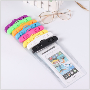 苹果15promax手机防水袋oppo通用挂脖触屏潜水套漂流游泳防水包