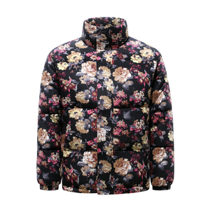 保暖加厚花色棉服棉衣外料棉内料聚酯纤维228-1172-P100图片