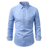 男士休闲春秋印花领口纯色长袖衬衫228-CS55-P20,男装衬衫,星座228,四季星座 男士休闲春秋印花领口纯色长袖衬衫228-CS55-P20,男装衬衫,星座228,四季星座