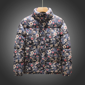 保暖加厚花色棉服棉衣外料棉内料聚酯纤维228-1172-P100图片