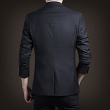 男士商务休闲修身单粒扣职业精品西服西装228-XF01-P60，男装西服套装，星座228