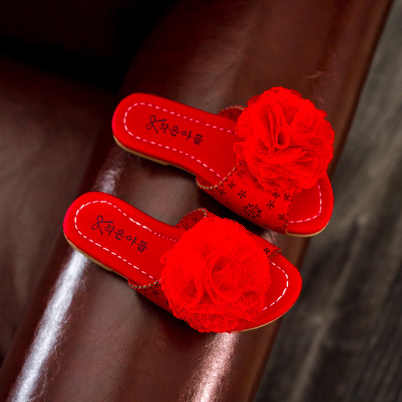 Chaussons enfants en autre pour été - semelle caoutchouc - Ref 1033910 Image 3