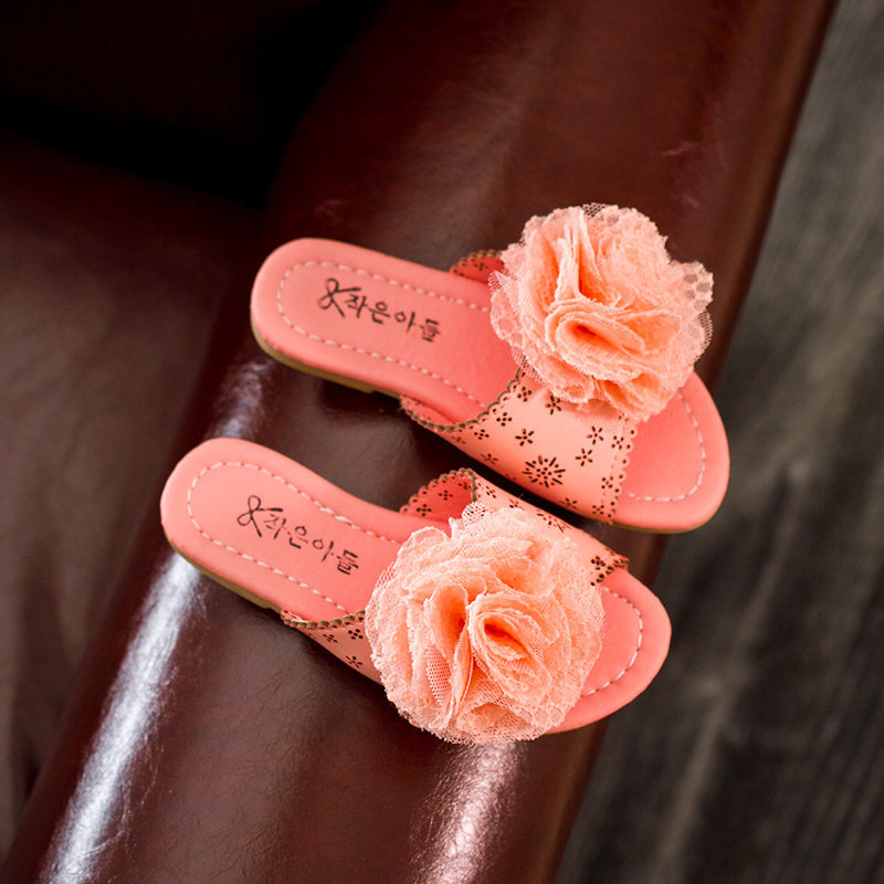 Chaussons enfants en autre pour été - semelle caoutchouc - Ref 1033910 Image 4