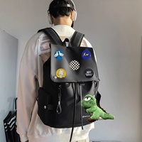 Черный динозавр, подвеска, значок