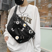 Черный [Отправить орангутанский кулон+значок GD5]