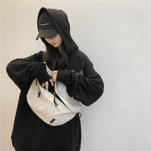 Мужская спортивная сумка через плечо, вместительная и большая японская нагрудная сумка, сумка на одно плечо, рюкзак