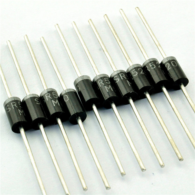 MBR5200 MBR5200A SR5200 直插5A/200V 肖特基二极管 （10个）