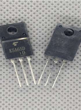 K5A65D 场效应5A650V TK5A65D三极管TK5A65D 全新现货
