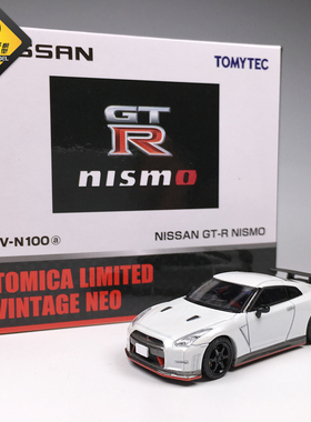 TOMY TOMICA TLV LV-N100a NISSAN GT-R NISMO白色 瑕疵