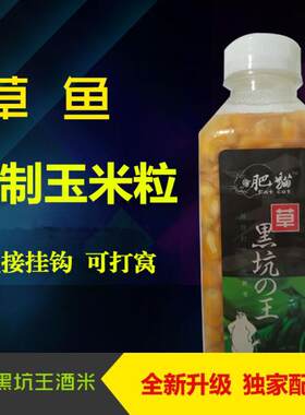 草鱼泡制玉米粒  可打窝用可以直接挂钩