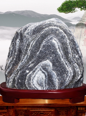 泰山石敢当原石风水镇宅进宅招财石头办公室内外补角靠山石头摆件