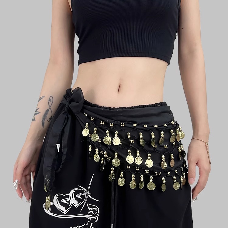 布韩女性亮片街舞潮牌