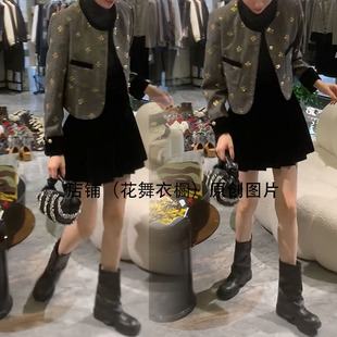 小香风外套半身裙两件套装秋季2025新款女装深冬装搭配一整套秋冬